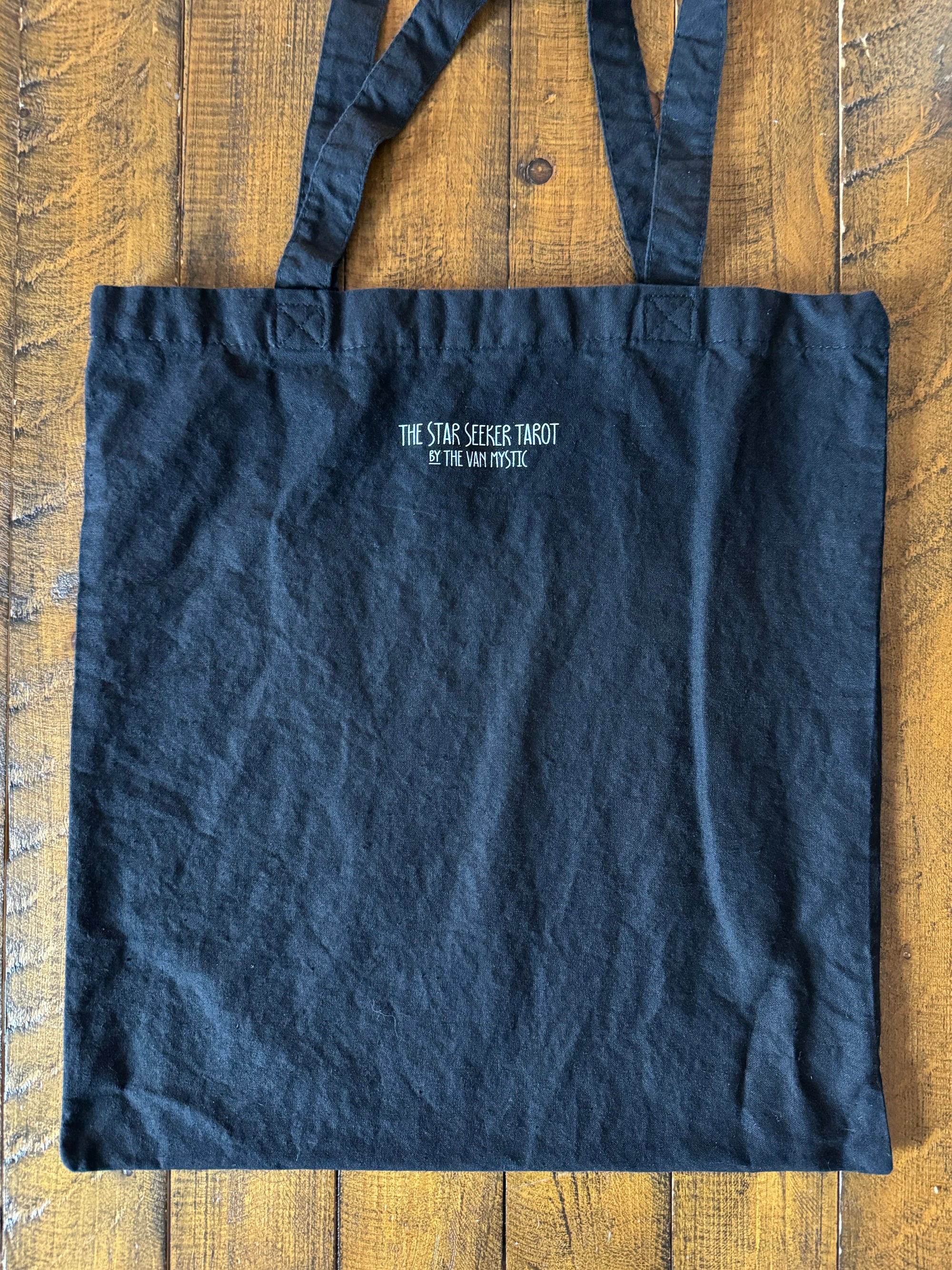 Star Tote - Black Cotton